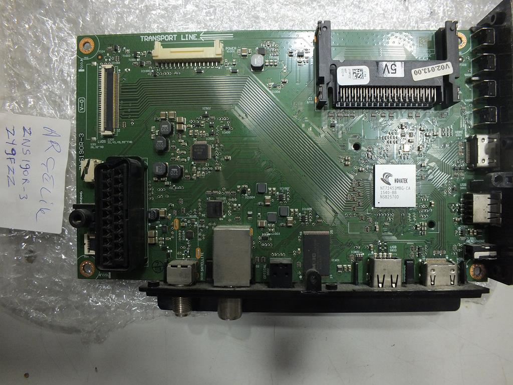 ZNS190R-3- JY9FZZ- ZY9FZZ - ARCELIK- BEKO- MAIN BOARD- ANAKART